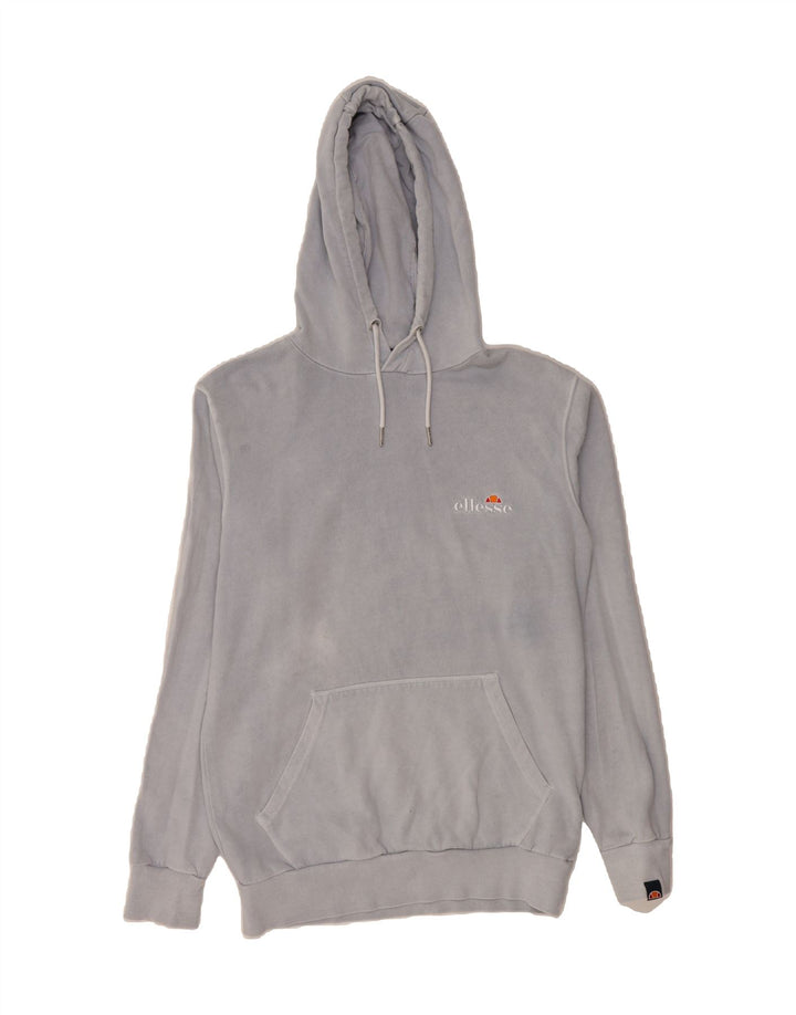 ELLESSE Mens Hoodie Jumper Small Blue Cotton Vintage Ellesse and Second-Hand Ellesse from Messina Hembry 