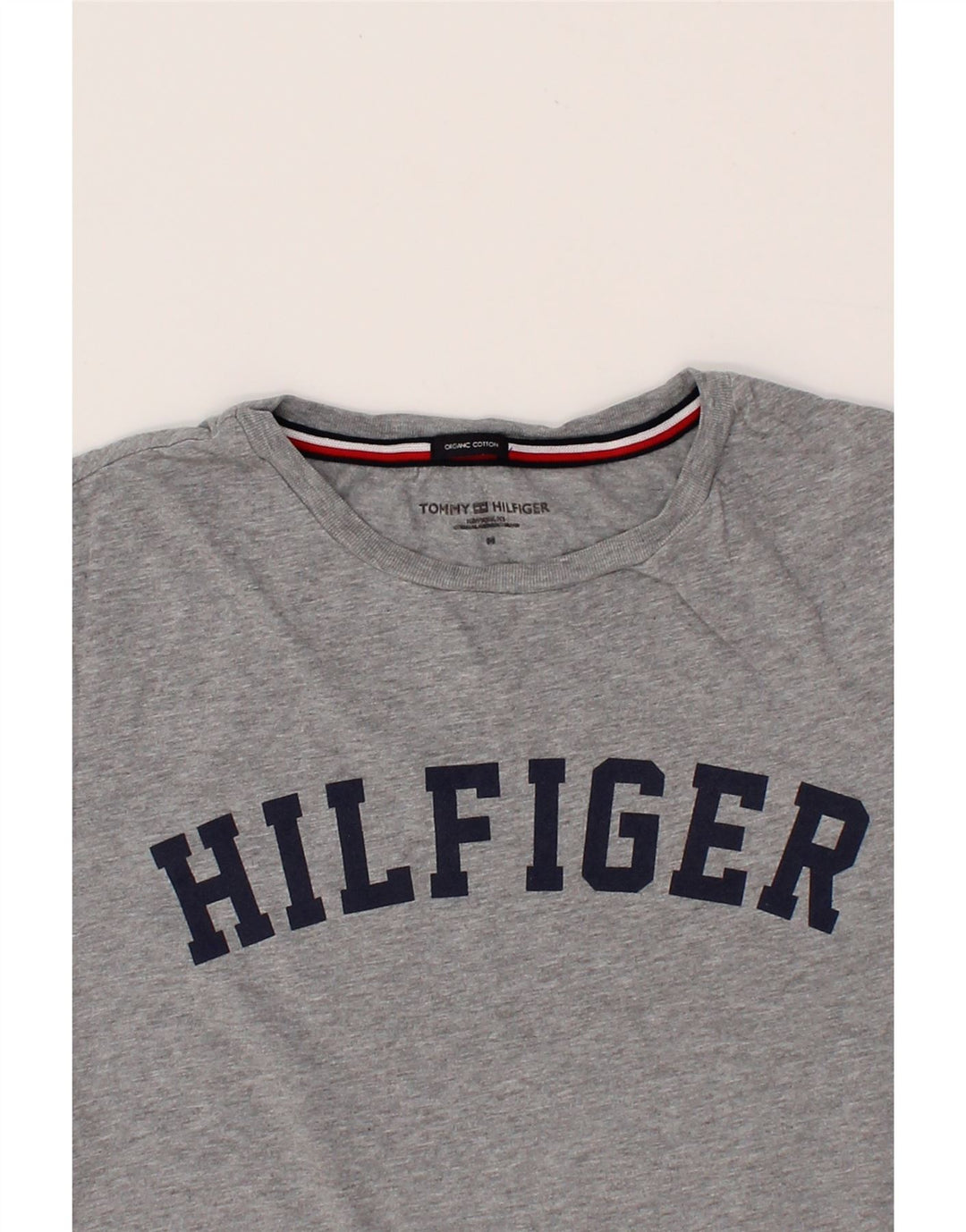 TOMMY HILFIGER Muška majica kratkih rukava srednje sivi pamuk