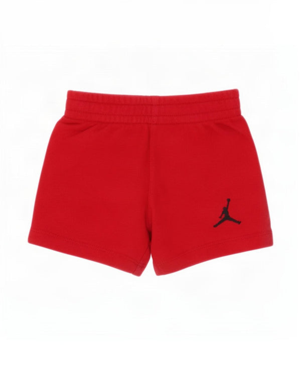 Jordan Sportske kratke hlače za djevojčice 12-18 mjeseci, crveni pamuk