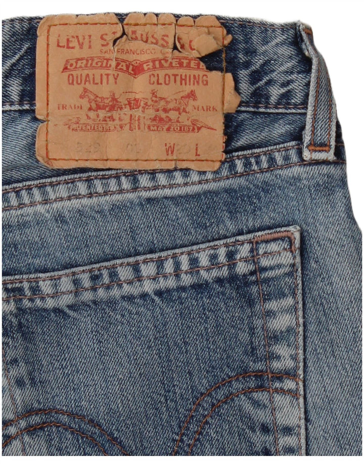 Levi's muške ravne traperice W29 L27 plavi pamuk