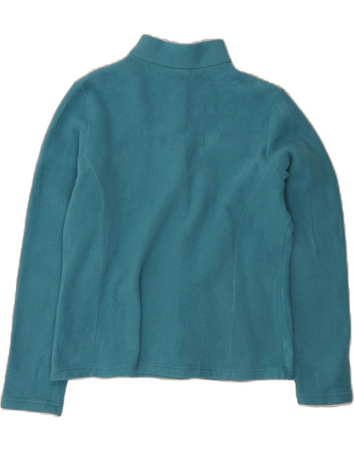 L.L.BEAN Womens Fleece Jacket UK 12 Medium Blue Polyester Vintage L.L.Bean and Second-Hand L.L.Bean from Messina Hembry 