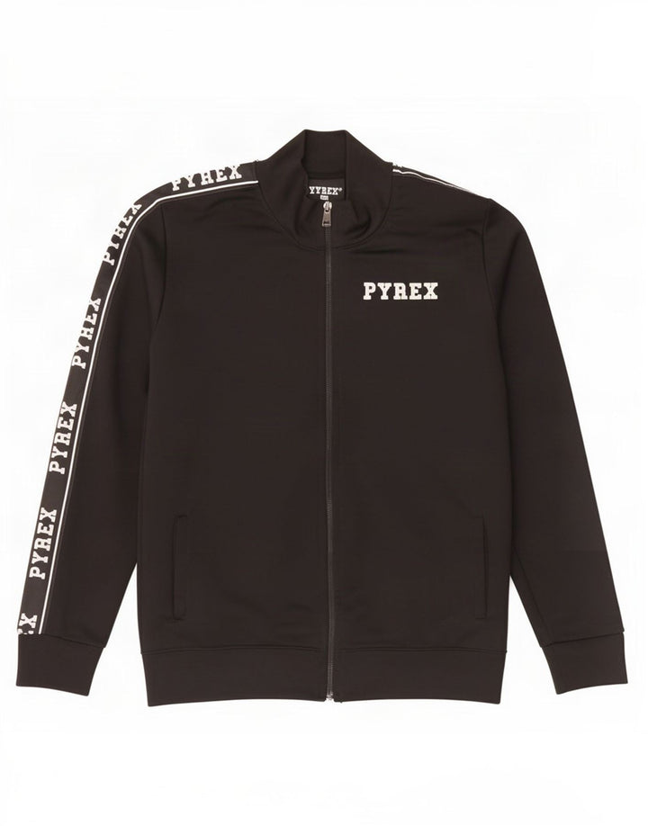 Pyrex Boys Graphic Trenirka Gornja jakna 13-14 godina 2XL crni poliester
