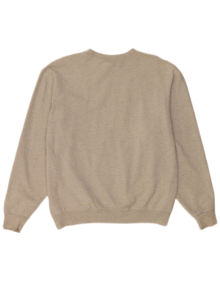CHAMPION Womens Graphic Sweatshirt Jumper UK 14 Medium Grey