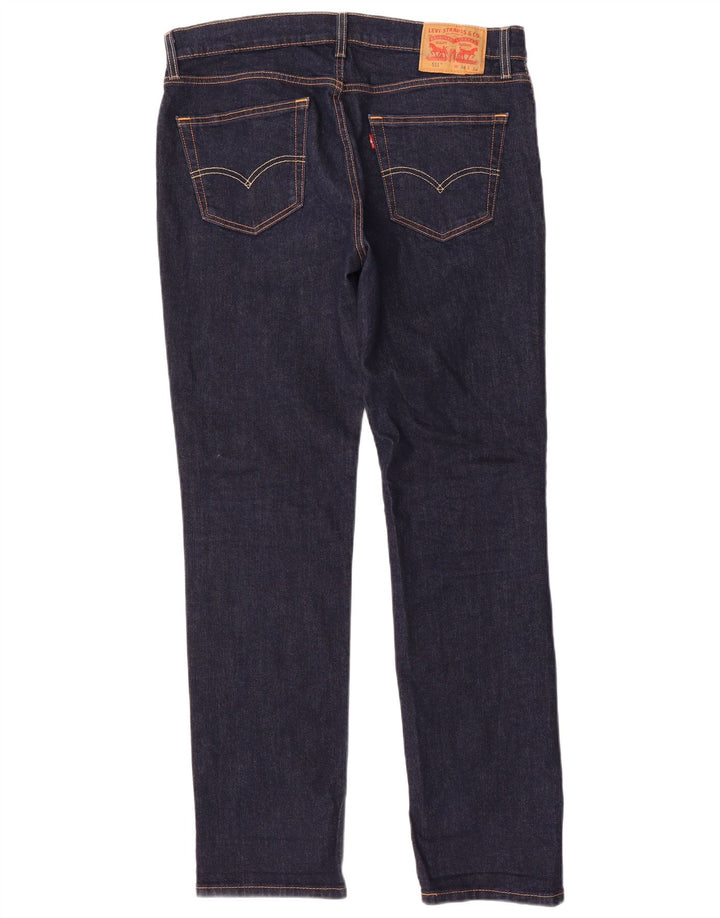 Levi's muške 511 uske traperice W34 L32 tamnoplavi pamuk