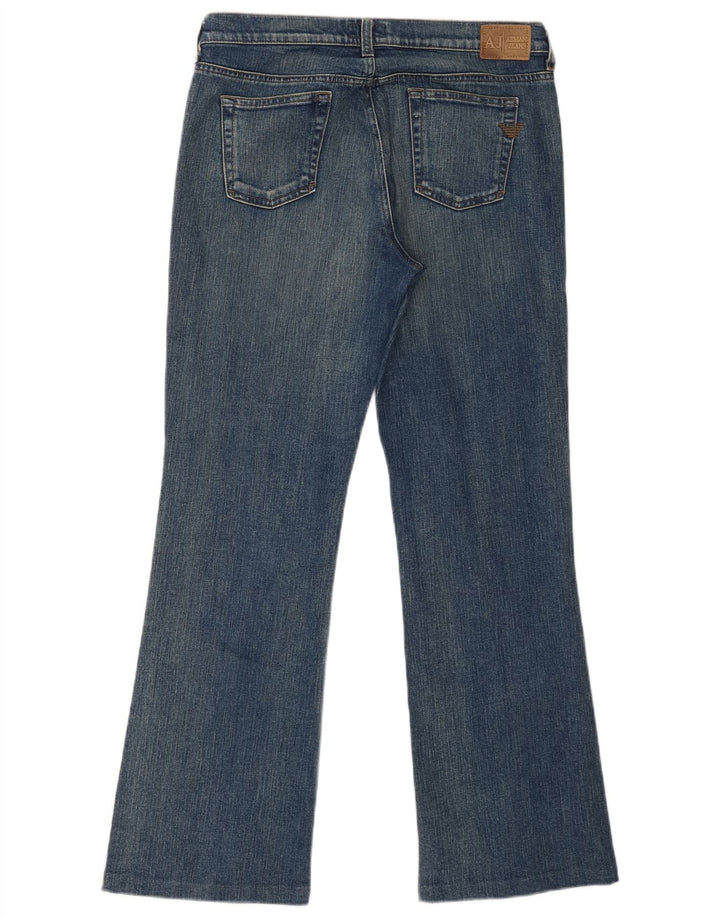 Armani ženske indigo bootcut traperice W32 L30 plave