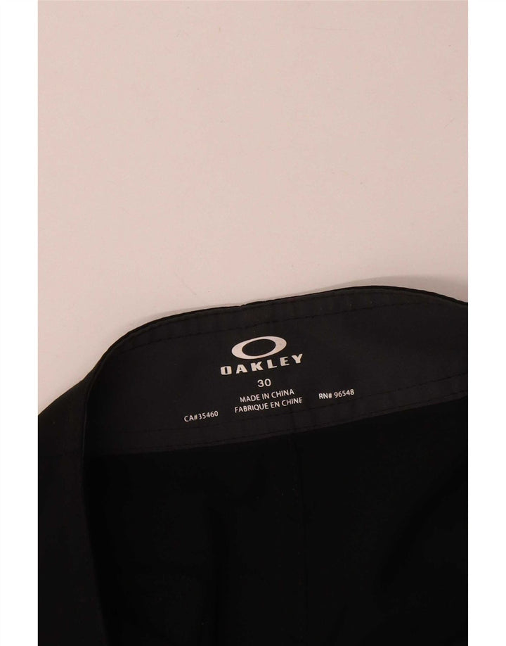 Oakley srednje crne muške kratke hlače s grafičkim motivima