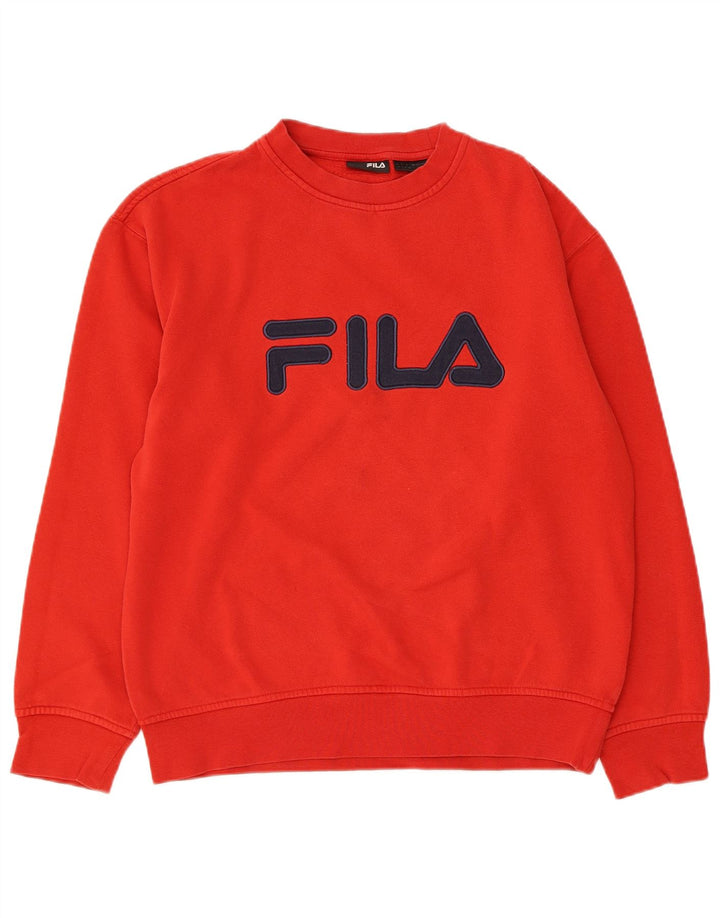 Fila muška majica s grafičkim motivima, mali crveni pamuk