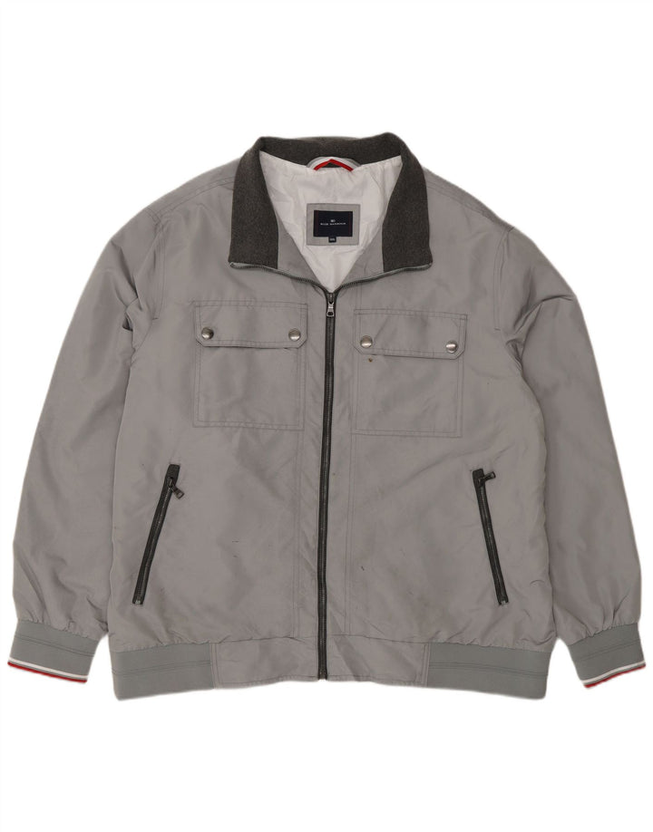 Marks & Spencer muška plava lučka bomber jakna 3XL sivi poliester