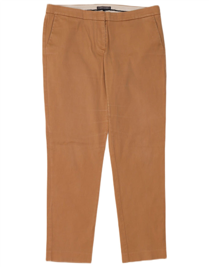 TOMMY HILFIGER Ženske uske chino hlače US 10 Large W32 L29 Bež pamuk