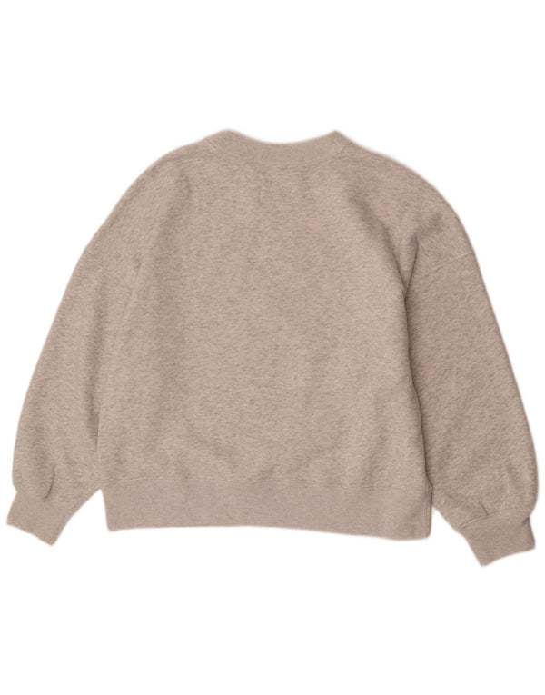 Abercrombie & Fitch Ženski džemper s grafičkim motivima UK 16 Large Grey