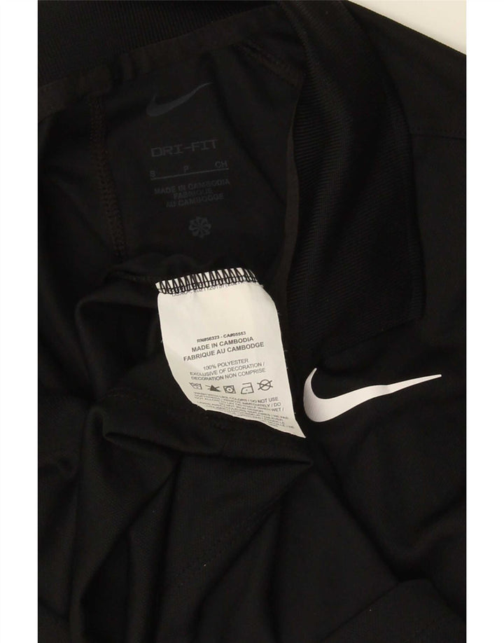 Nike muška Dri Fit polo majica mala crna poliester