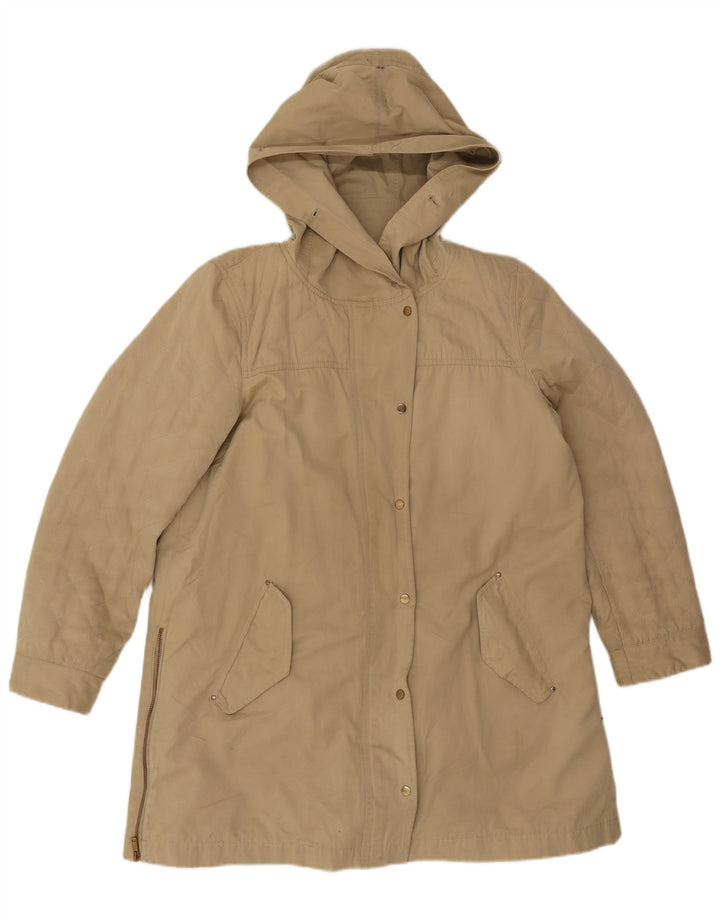 Zara ženska parka jakna s kapuljačom UK 16 Large Beige
