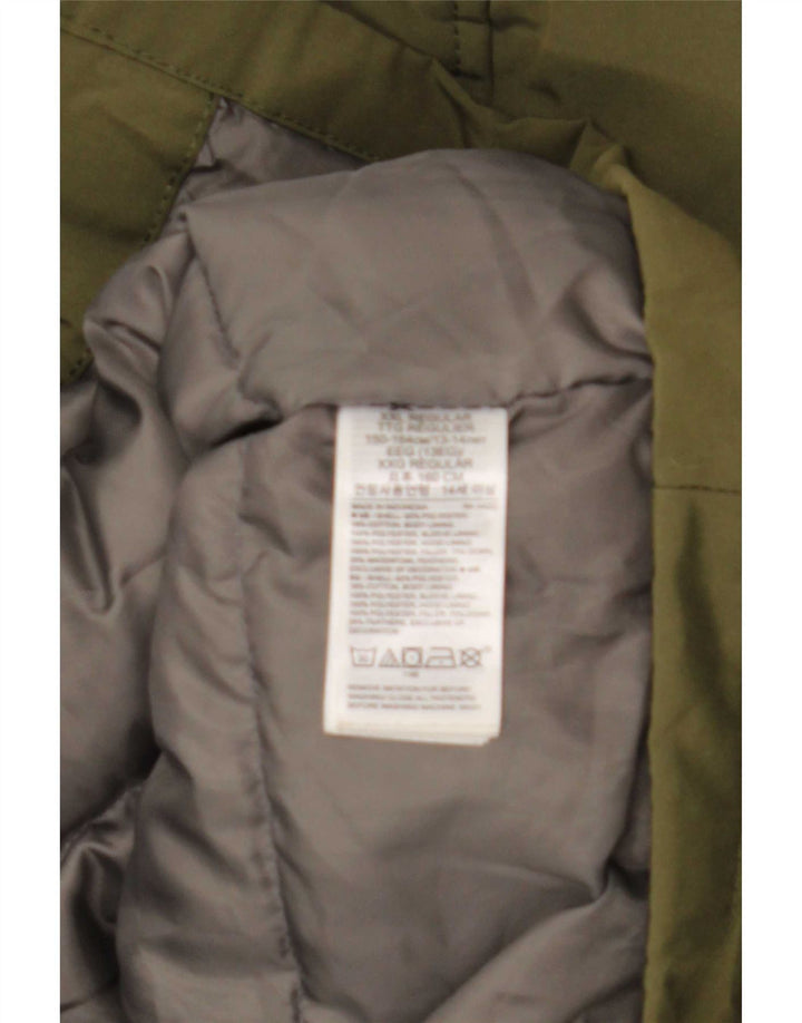 Gap Boys Parka jakna s kapuljačom 13-14 godina kaki poliester