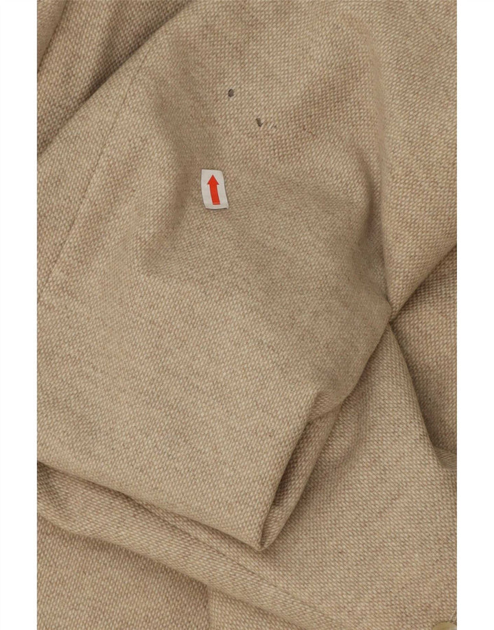 Hugo Boss muška jakna sa 2 gumba EU 52 XL bež djevičanske vune