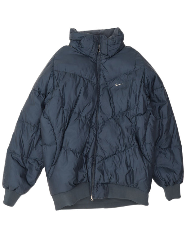Nike muška podstavljena jakna UK 47/48 2XL tamnoplavi najlon