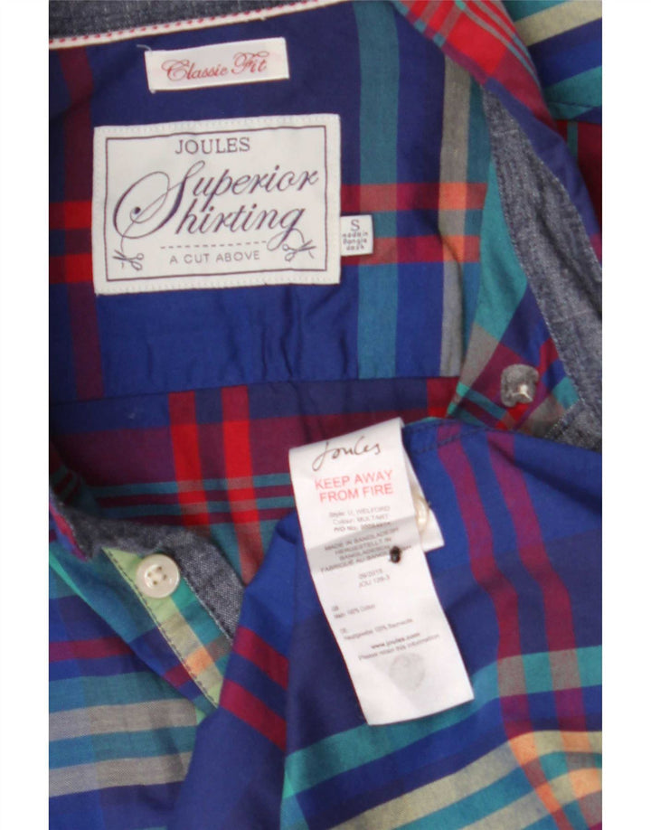 Joules muška košulja Small Blue Check Cotton