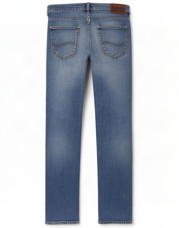 Lee Mens Powell Slim Jeans W34 L34 Plavi pamuk