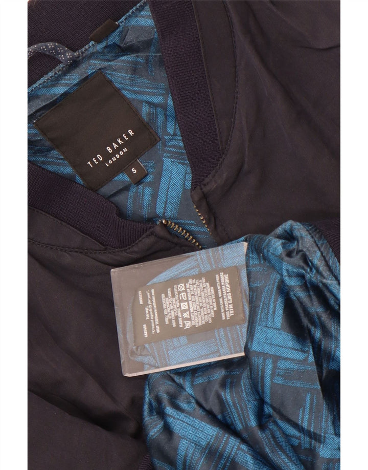 Ted Baker ženska bomber jakna veličina 5 XL tamnoplavi poliester