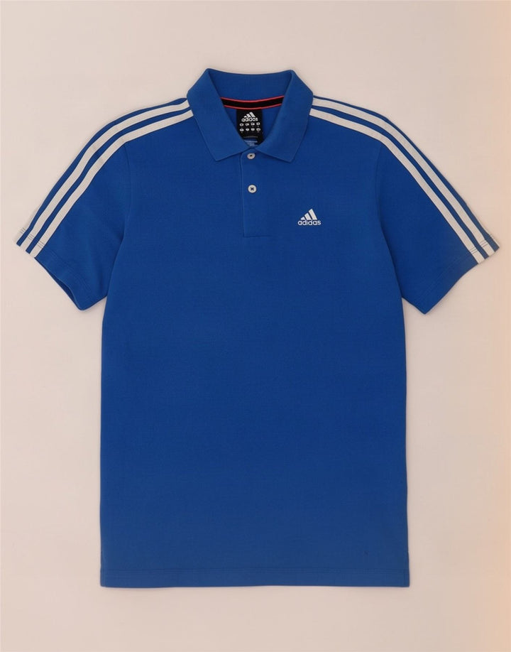 Adidas muška Climalite polo majica Mala plava pamučna