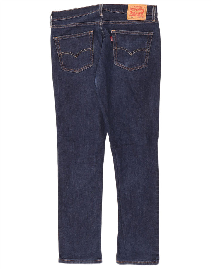 Levi's muške 511 uske traperice W36 L34 plavi pamuk