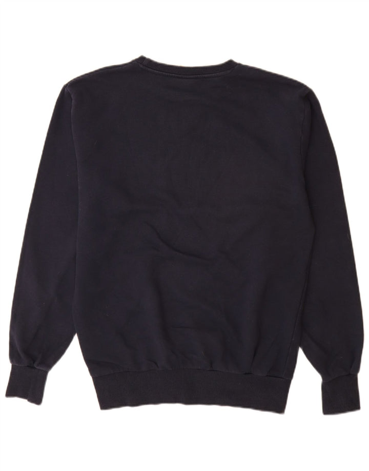 Ellesse muški džemper s grafičkim motivima, srednje tamnoplavi pamuk