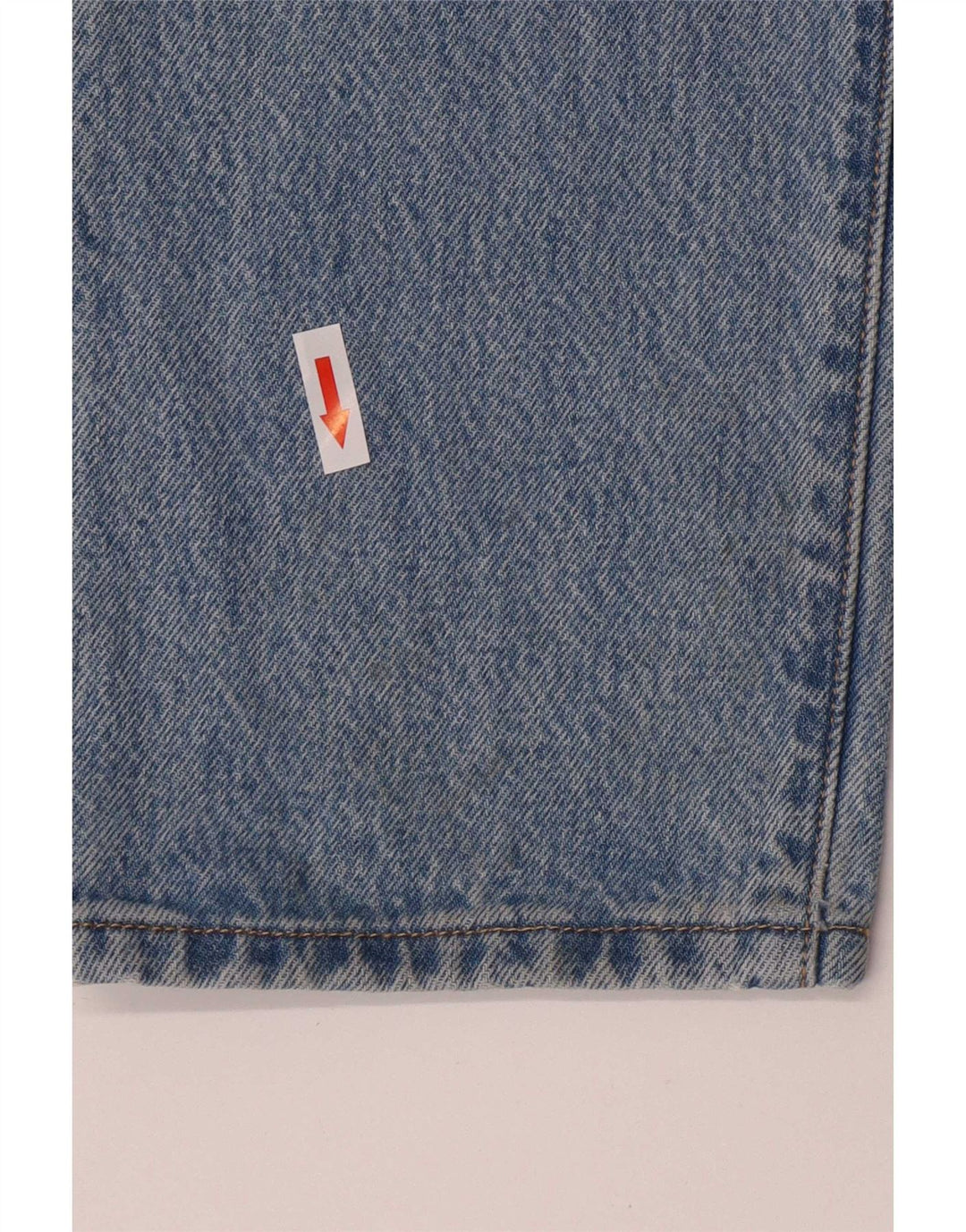 Levi's ženske 501 ravne traperice W25 L30 plavi pamuk