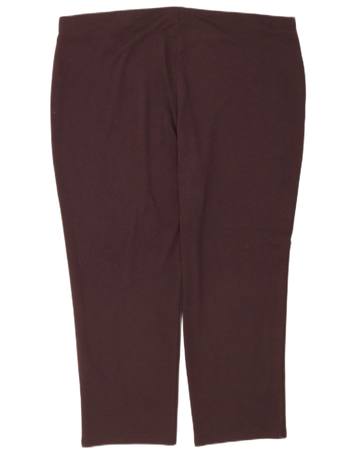 Marks & Spencer ženske uske tajice UK 22 3XL smeđi poliester