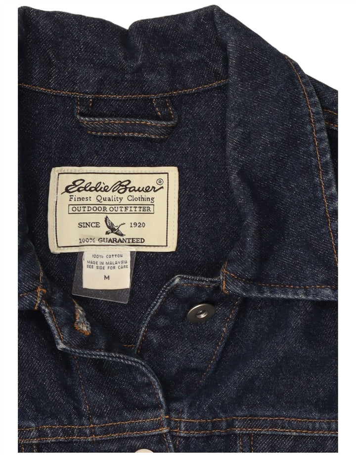Eddie Bauer Ženska traper jakna UK 14 Srednje tamnoplavi pamuk