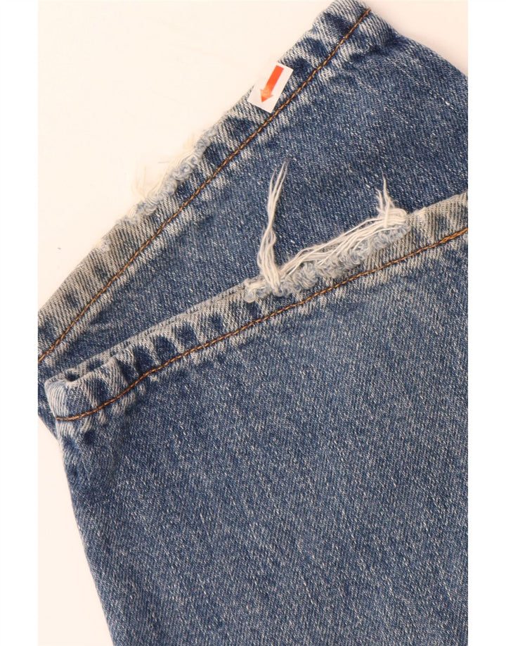 LEVI'S Ženske 550 sužene traperice visokog struka US 18 2XL W36 L29 Plava