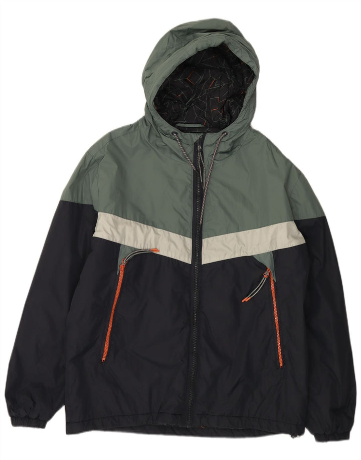 PEPE JEANS Muška vjetrovka s kapuljačom UK 42 XL tamnoplava boja