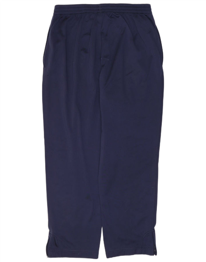 ADIDAS muške hlače za trenirku UK 42/44 velike tamnoplave poliesterske hlače