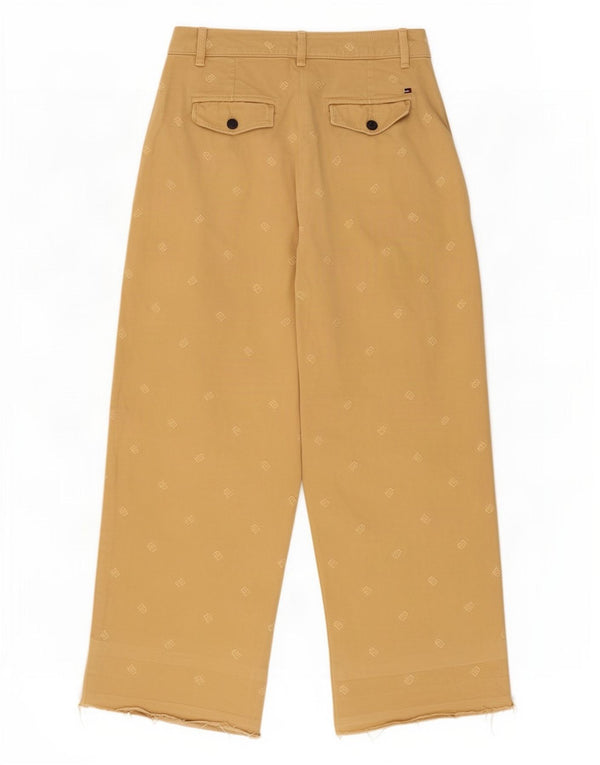 Tommy Hilfiger ženske grafičke chino hlače UK 10 male W28 L27 bež