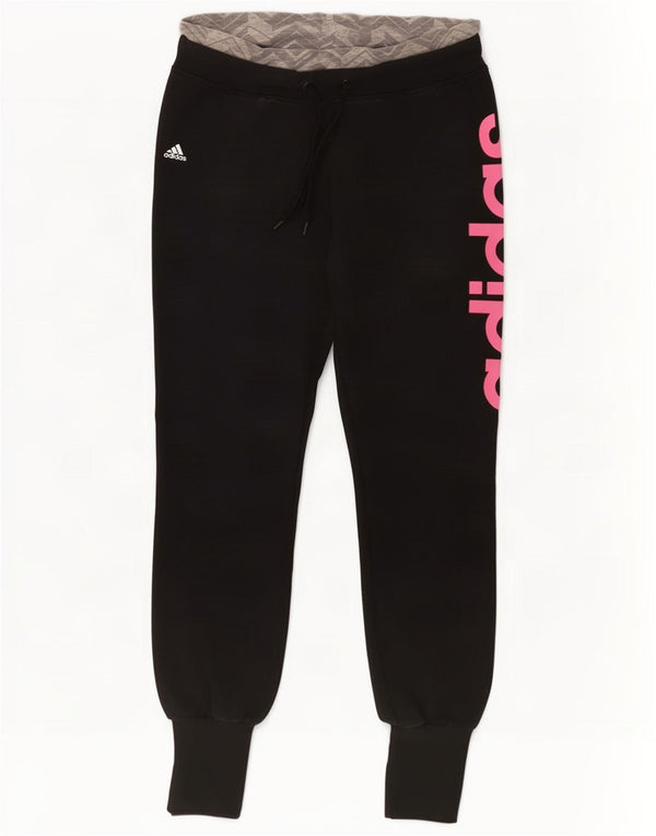Adidas Ženske Climalite Trenirke Hlače Joggers UK 4/6 XS crne