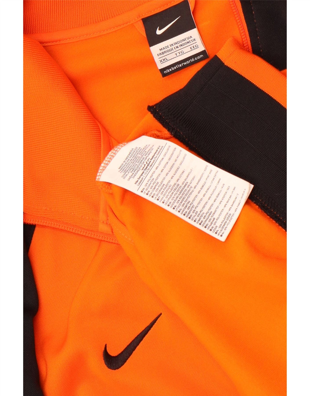 Nike Muška gornja jakna trenirke KNVB Graphic 2XL narančaste boje