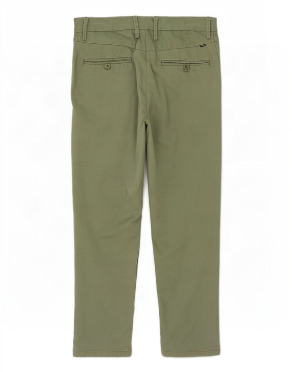 Levi's muške ravne chino hlače W30 L32 zeleni poliester