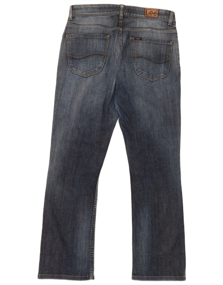 Lee ženske traperice Cameron Bootcut W34 L28 plavi pamuk