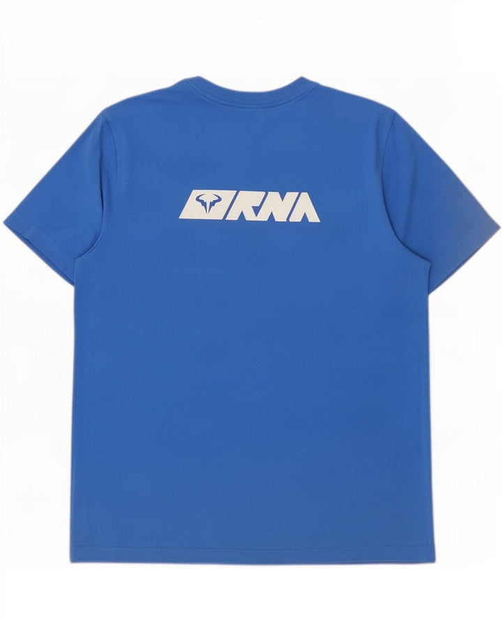 Nike Mens Rafa Graphic T-Shirt Top srednje plavi pamuk