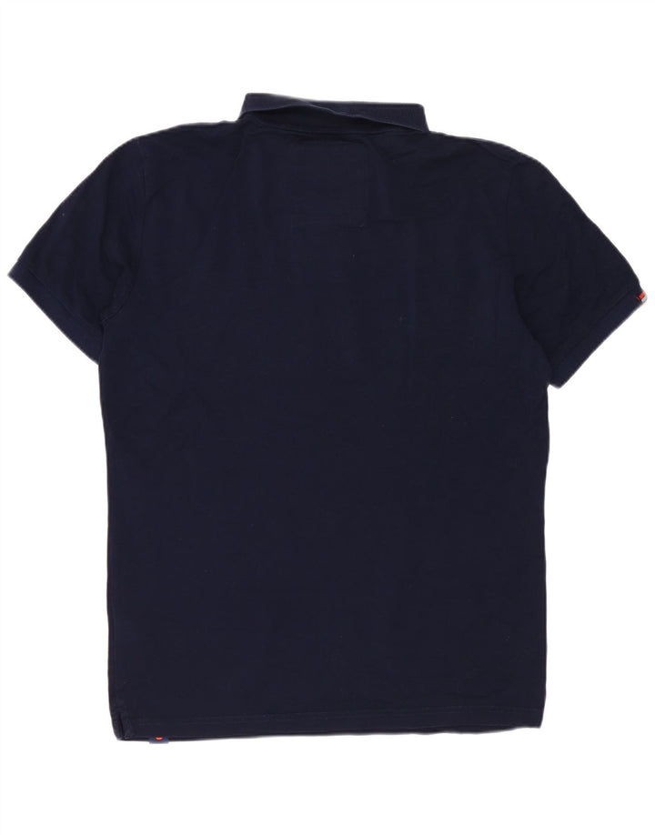 Superdry muška polo majica mala tamnoplava pamuk