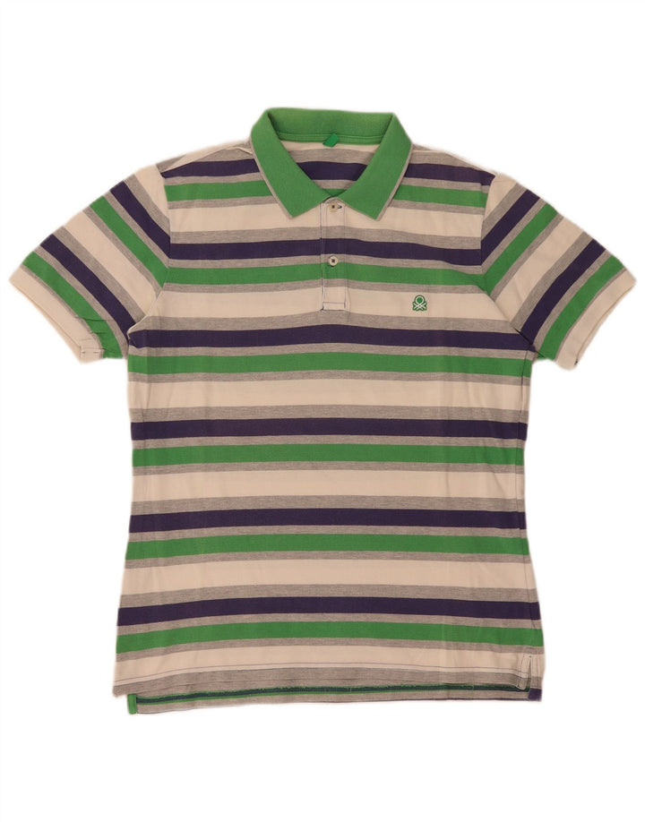 Benetton muška polo majica srednje raznobojnih pruga