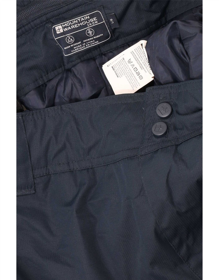 Mountain Warehouse Muške kombinezone Skijaške hlače Veliki tamnoplavi poliester