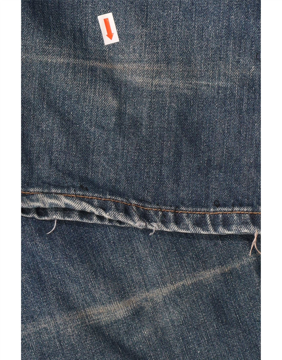 LEVI'S muške 506 ravne traperice W36 L34 plavi pamuk