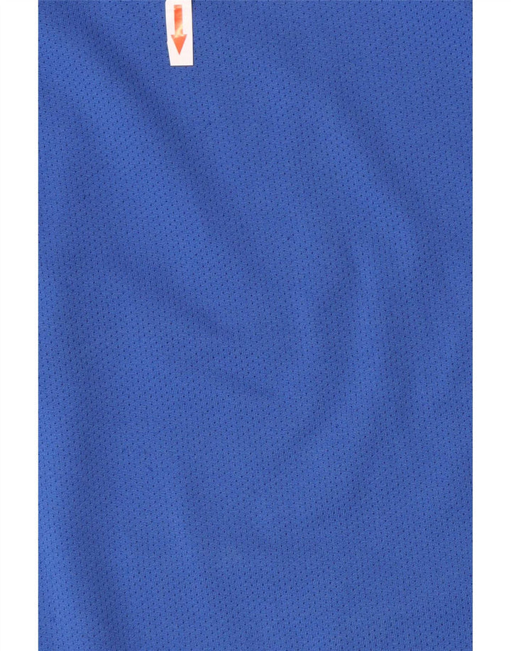 Nike Dri Fit majica kratkih rukava, veliki plavi poliester