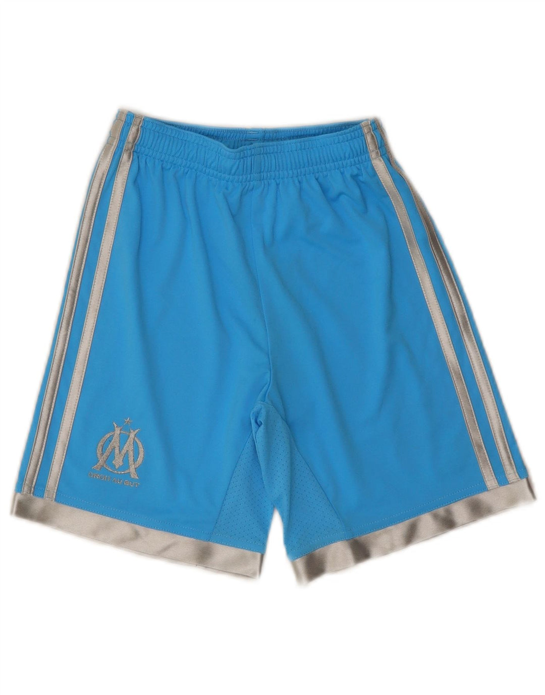ADIDAS Boys Climacool Sport Shorts 7-8 Years  Blue Polyester