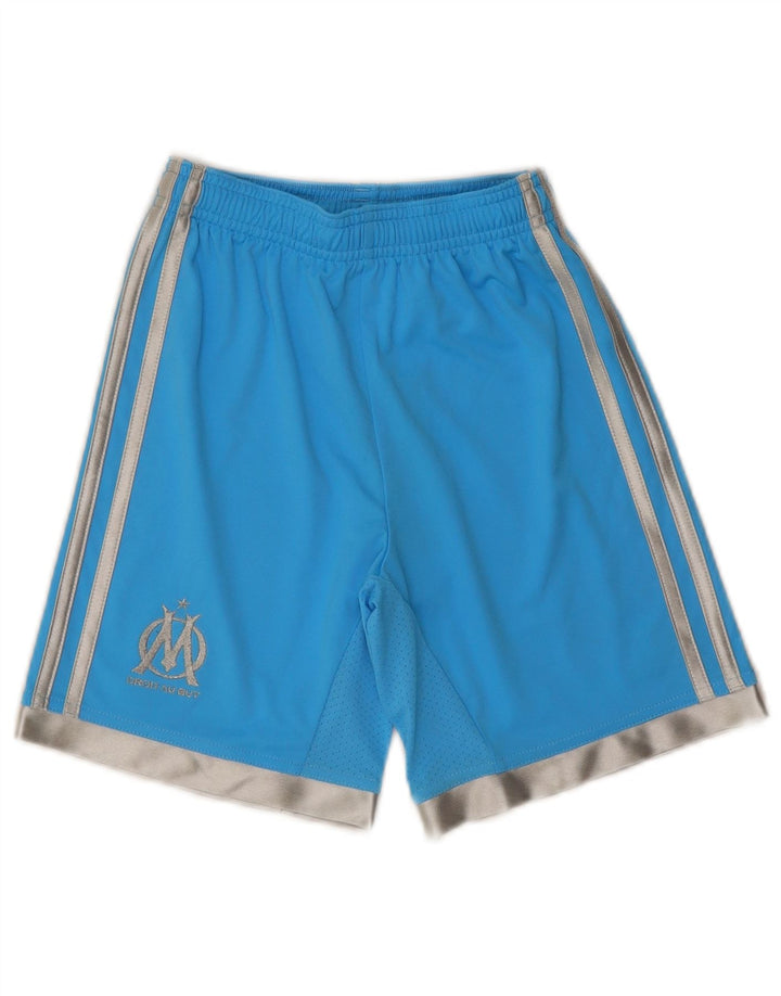 ADIDAS Boys Climacool Sport Shorts 7-8 Years  Blue Polyester