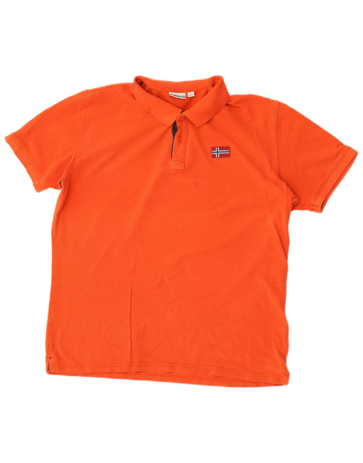 Napapijri muška polo majica 2XL narančasta