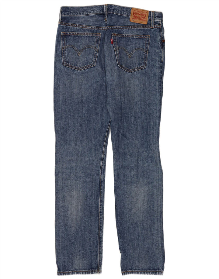 Levi's ženske ravne traperice W29 L32 plavi pamuk