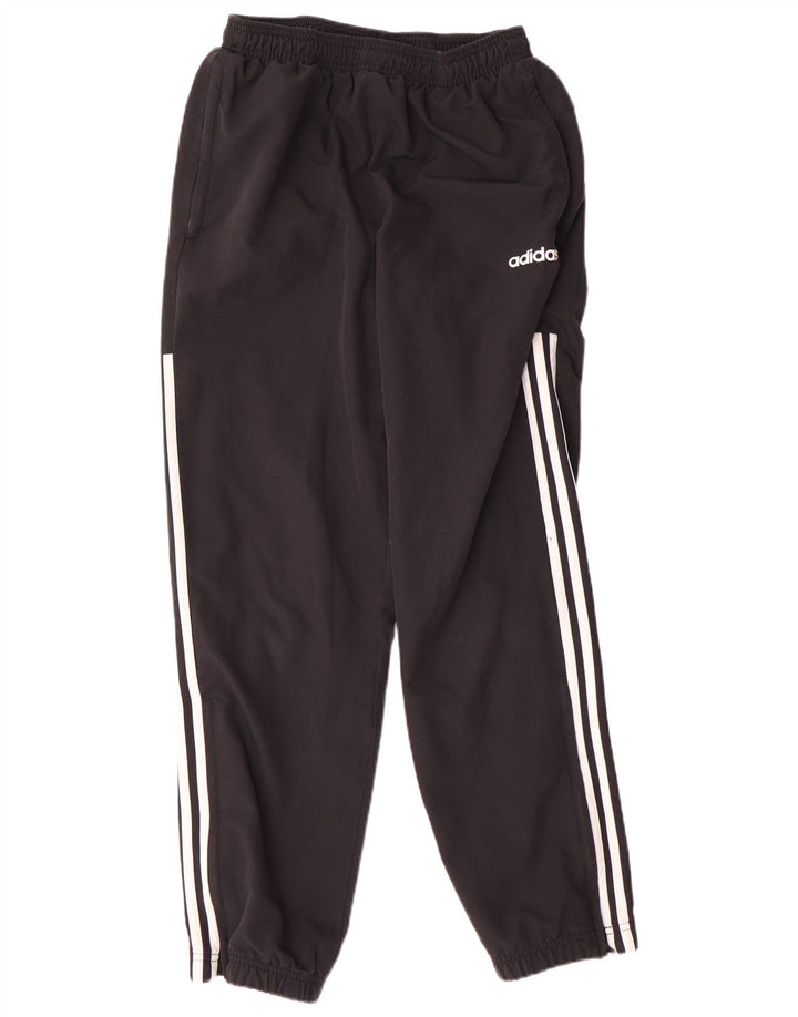 Adidas muške hlače od srednjeg poliestera na crne pruge
