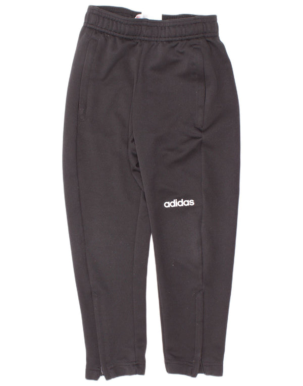 Adidas Hlače za trenirku za dječake 5-6 godina crne od poliestera