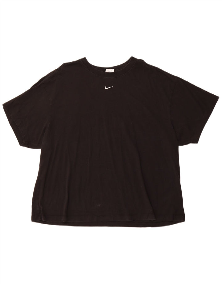 NIKE ženska majica kratkih rukava UK 20 2XL crni pamuk