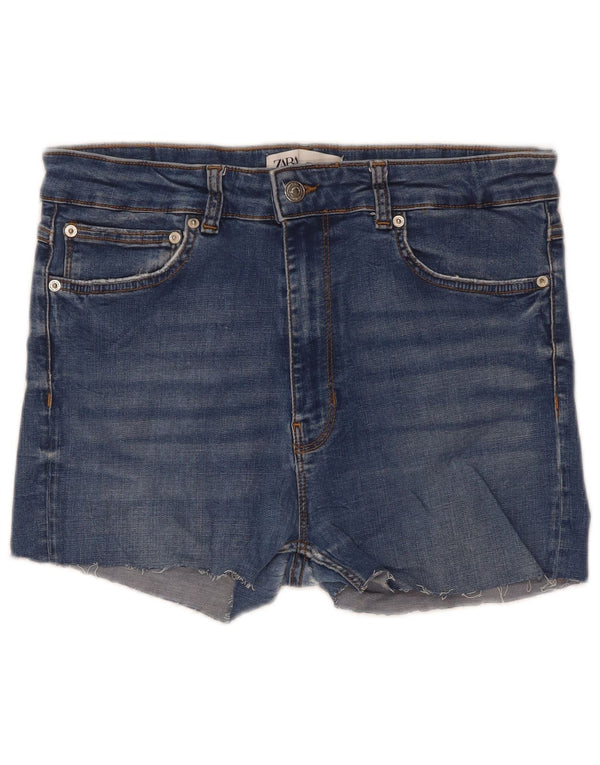 Zara ženske uske traper kratke hlače visokog struka EU 44 XL W34 plave